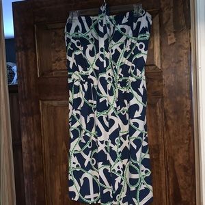 NWOT Mud pie Strapless dress / summer cover up